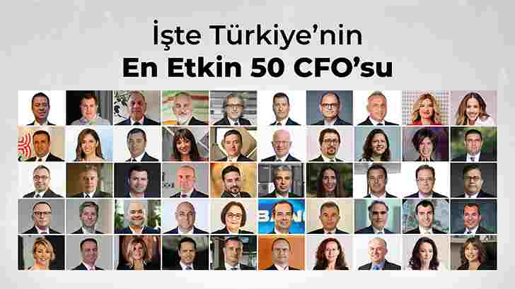 Türkiye’nin En Etkin 50 CFO’su belli oldu